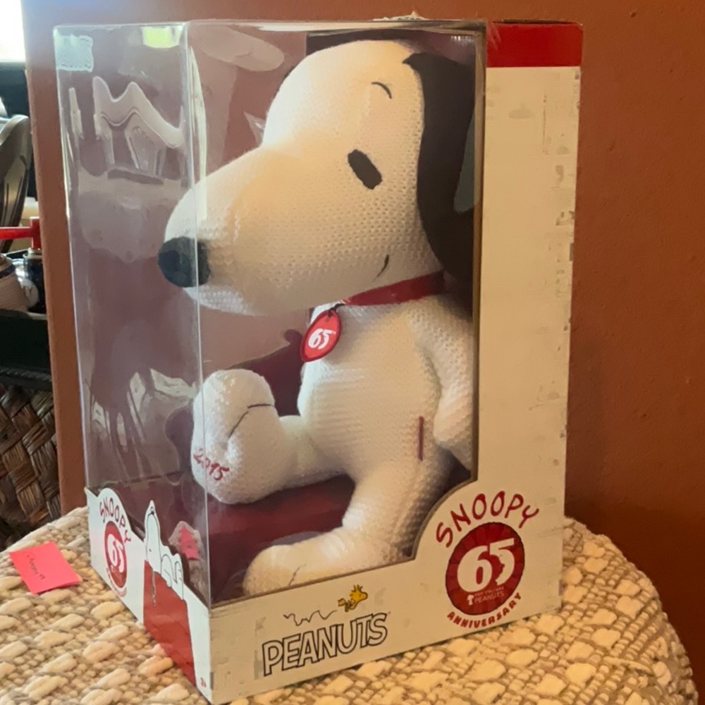 Peanuts - SNOOPY 65th Anniversary Collectible plush - Limited (2015)